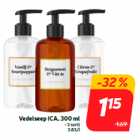 Vedelseep ICA, 300 ml