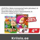 Магазин:Hüper Rimi,Скидка:DVD:«Скаки Маши: три поросенка» DVD; DVD:«Маша и медведь: витамин роста»