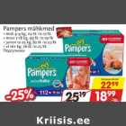 Mähkmed - Pampers mähkmed