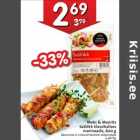 Allahindlus - Maks & Moorits
šašlõkk klassikalises
marinaadis, 600 g