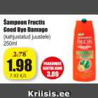 Allahindlus - Šampoon Fructis Gold Bye Damage