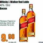 Allahindlus - Whisky J. Walker Red Lable