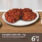 Allahindlus - Kanafilee kotlet MK, 1 kg