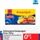 Allahindlus - Külmutatud kalapulgad Esva, 250 g