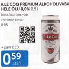 Allahindlus - A.LE. COG PREMIUM ALKOHOOLIVABA HELE ÕLU 0,0%, 0,5 L