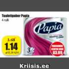 Allahindlus - Tualettpaber Papia