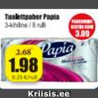 Tualettpaber Papia
