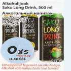 Allahindlus - Alkoholijook Saku Long Drink