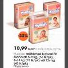 Haggies mähkmеd Natural Fin  Monarch 5-9 kg, (56tk/pk), 8-14kg (48tk/pk) või 12+ kg (40tk/pk)