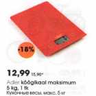 Adler köögikaal maksimum 5kg, 1tk