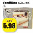 Voodilina (220x220cm)
1tk