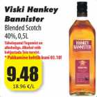 Allahindlus - Viski Hankey
Bannister
