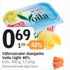 Allahindlus - Väherasvane margariin Voila Light 40%