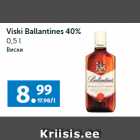 Viski Ballantines 40%
0,5 l