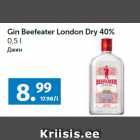 Gin Beefeater London Dry 40%
0,5 l
