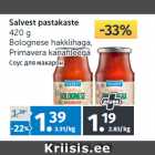 Salvest pastakaste
420 g