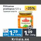 Põltsamaa
praekapsas 520 g