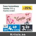 Allahindlus - Fazer kommikarp
Geisha 350 g