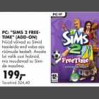Allahindlus - PC: "Sims2 freetime"