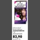 Allahindlus - Schwarzkopf Perfect Mousse Juuksevärvid