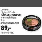 Allahindlus - Lumene Natural Code Päikesepuuder mineraalidega