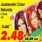 Allahindlus - Juuksevärv Color Naturals L`Oreal