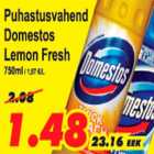 Allahindlus - Puhastusvahend Domestos Lemon Fresh