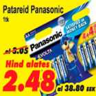 Allahindlus - Patareid Panasonic