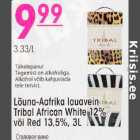 Lõuna-Aafrika lauavein Tribal African White 12% või Red 13,5%, 3 L