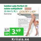 Allahindlus - Golden Lady Perfect 20
naiste sukkpüksid 