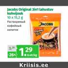 Allahindlus - Jacobs Original 3in1 lahustuv
kohvijook 