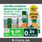 Магазин:Maksimarket, Konsum,Скидка:Безглютеновые сорта пасты