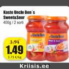 Allahindlus - Kaste Uncle Ben´s Sweet&Sour