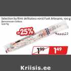 Selection by Rimi delikatess vorst Fuet Artesano, 100 g
