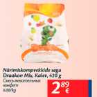 Allahindlus - Närimiskompvekkide segu
Draakon Mix, Kalev, 420 g
