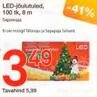 LED-jõulutuled, 100 tk, 8 m
