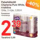 Paberkäterätt Charisma Pure White, 4-kihiline