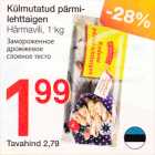 Külmutatud pärmilehttaigen