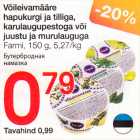 Võileivamääre hapukurgi ja tilliga, karulaugupestoga või juustu ja murulauguga
