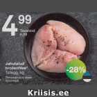 Jahutatud broilerifilee*