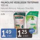 PALMOLIVE VEDELSEEBI MTÄITEPAKK 500 ML