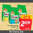 Kuivsööt kassidele
Kitekat, 1 kg

