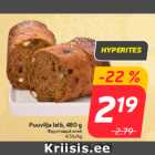 Магазин:Hüper Rimi,Скидка:Фруктовый хлеб
