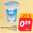 Kreeka
jogurt Saare, 10%, 380 g
