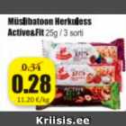 Батончик мюсли Herkuless Active & Fit