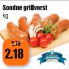 Allahindlus - Soodne grillvorst kg