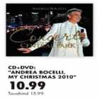 CD+DVD "Andrea Bocelli, My Christmas"