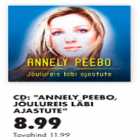 CD: "Annely Peebo, Jõulureis läbi ajastute"