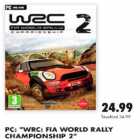 Компьютерная игра:"WRC: FIA world rally championship2"