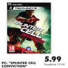 Компьютерная игра:"Splinter cell conviction"